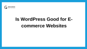 Is WordPress Good for E-commerce Websites