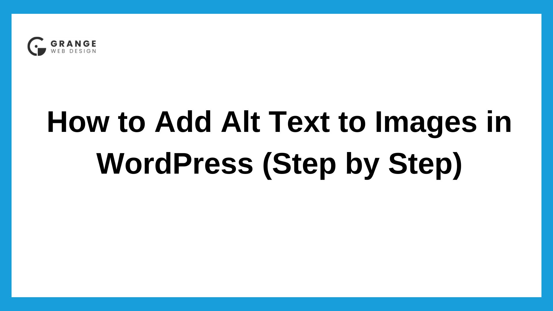 How to Add Alt Text to Images in WordPress (Step by Step)