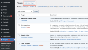 How to Install a New Plugin in WordPress 