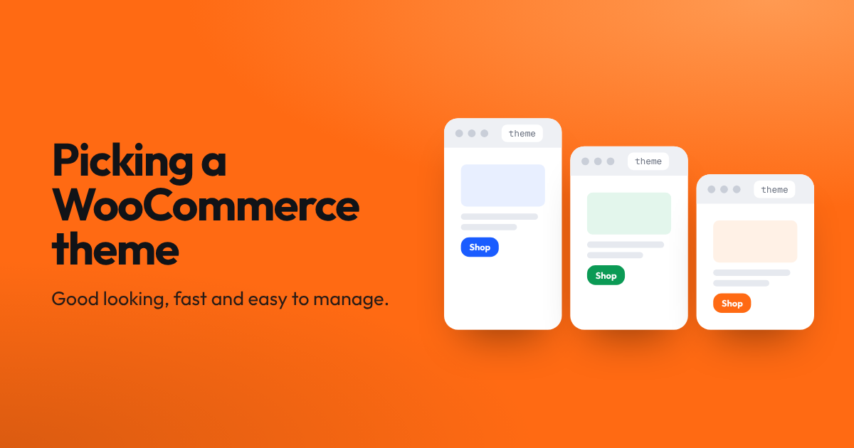 Featured illustration for Best WooCommerce Themes for Small Business Websites