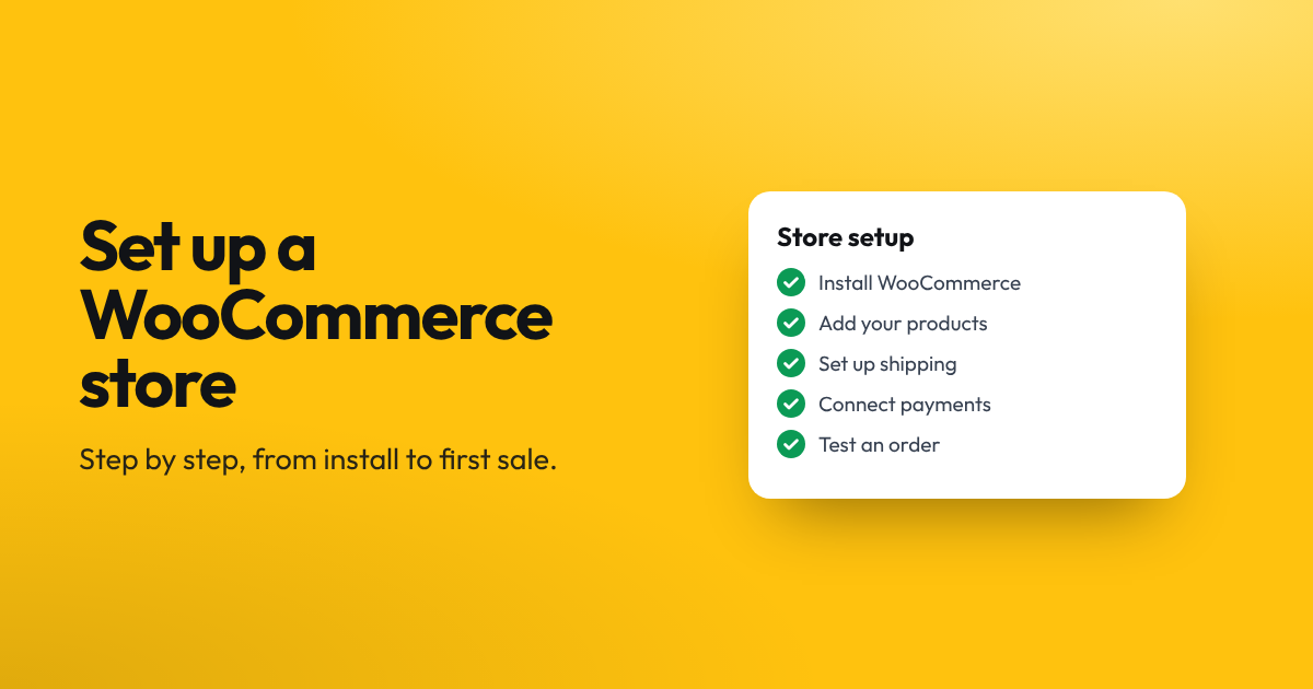 Featured illustration for How to Set Up a WooCommerce Store (Step by Step)