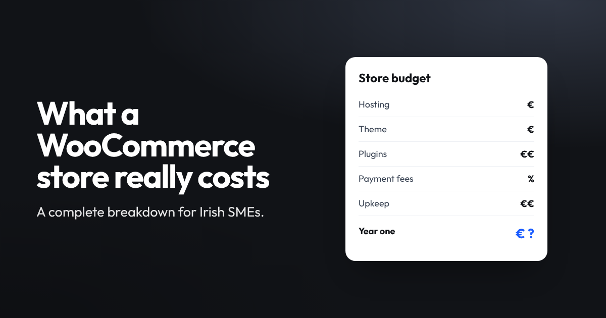 Featured illustration for How Much Does a WooCommerce Store Really Cost? A Complete SME Breakdown