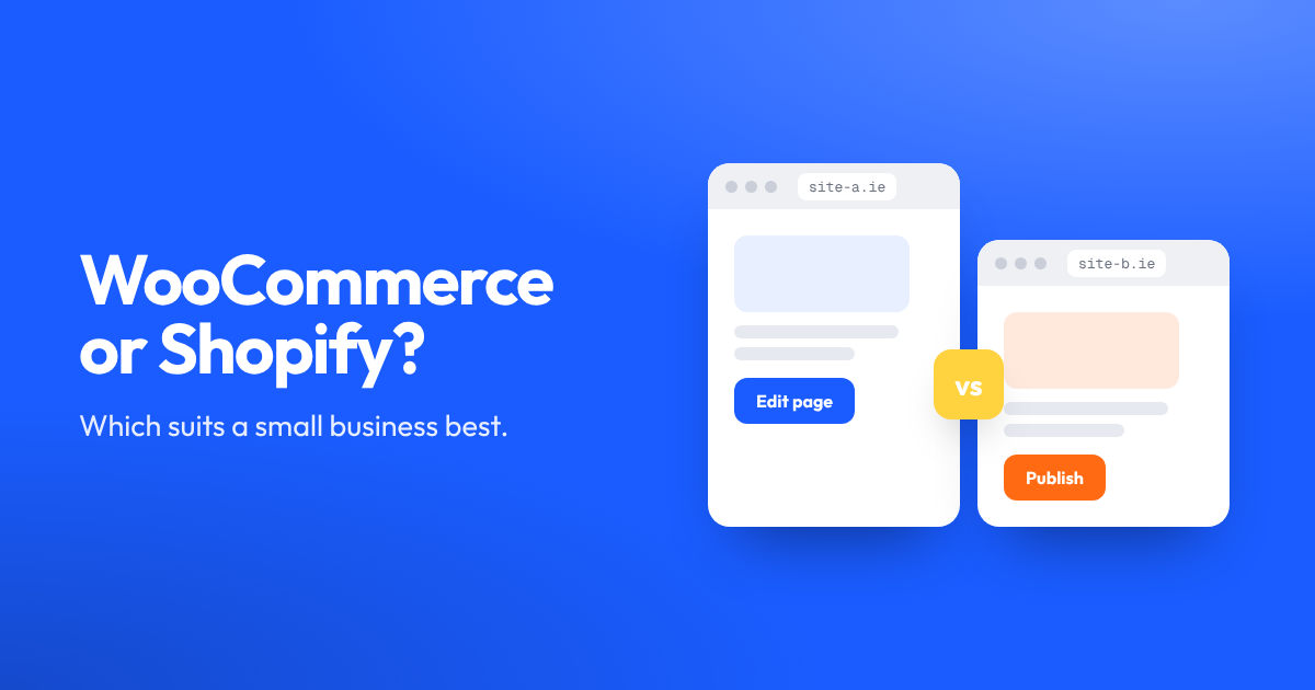 Featured illustration for WooCommerce vs Shopify: Which Is Best for Small Businesses in 2026?